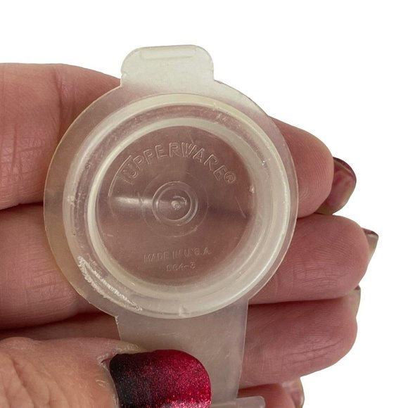 Tupperware 48 oz Handolier #261 w/4.25" Pour All Seal & Cap #563 Obsolete Vtg - Picture 7 of 8